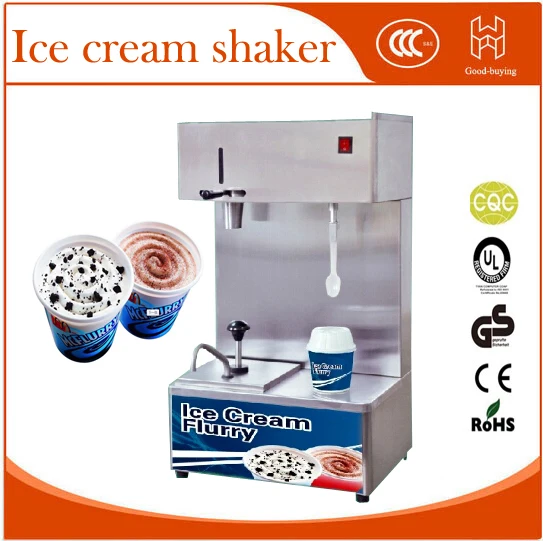 commercial McDonald blizzard spindle drink mix Razzle Blender ice Mcflurry maker ice cream shaker