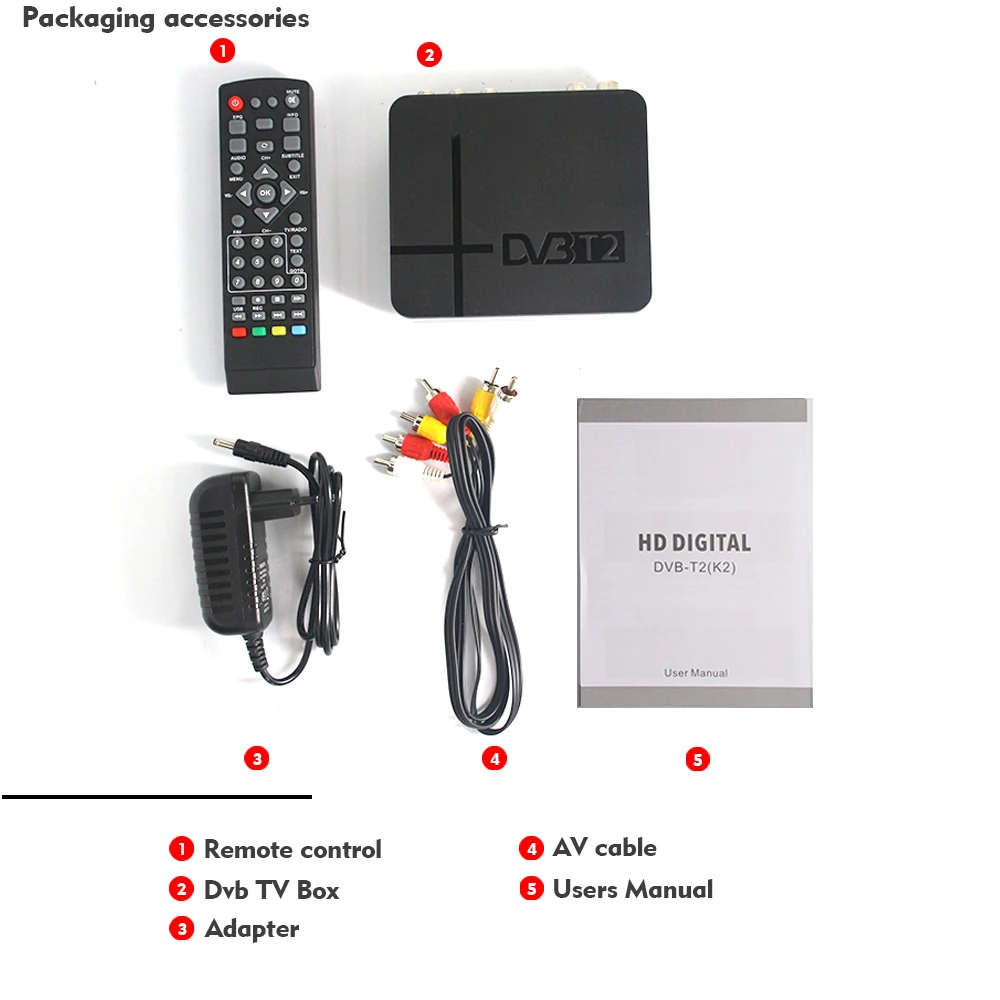 DVB-T2 DVB-T HD цифровой эфирный ТВ приемник тюнер рецептор MPEG-2/-4 DVB T2/T H.264 телеприставка для Европы/России/Коламбия