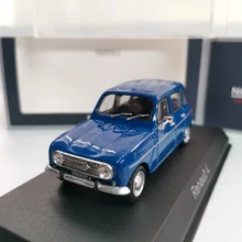 NOR EV 1:43 Renault 4 сплав модель автомобиля литье под давлением металлические игрушки подарок на день рождения для детей мальчиков