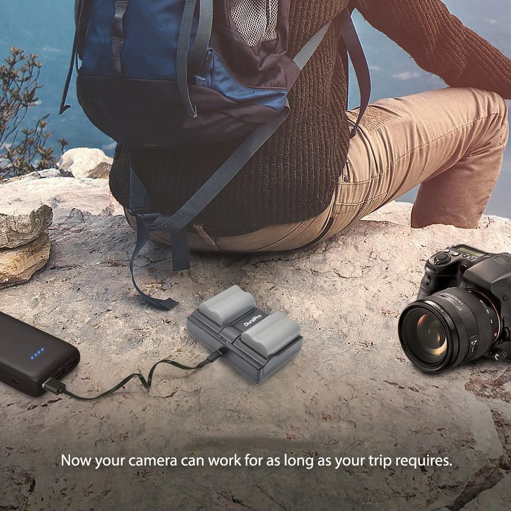 DuraPro 2 шт. EN-EL3e EN EL3e цифровой Камера Батарея + Dual Channel Зарядное устройство для Nikon D300S D300 D100 D200 D700 D70S D80 D90 MH-18