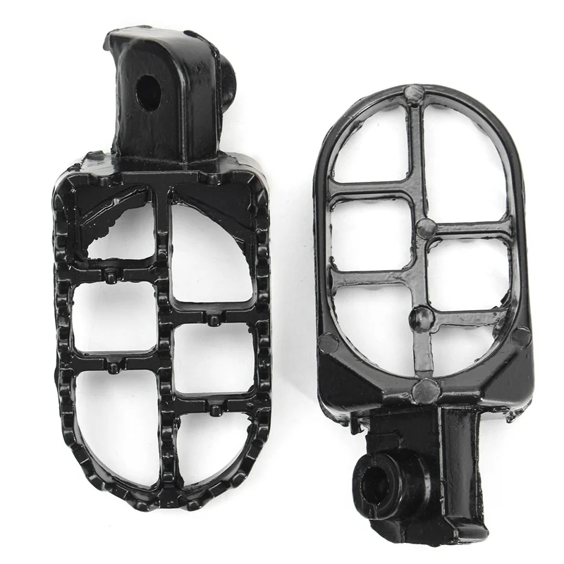 Черный для Dirt Pit Bike Aluminu подножки для YAMAHA PW 50 80 TW200 PW50 PW80 50 H FP02 для HONDA CRF XR