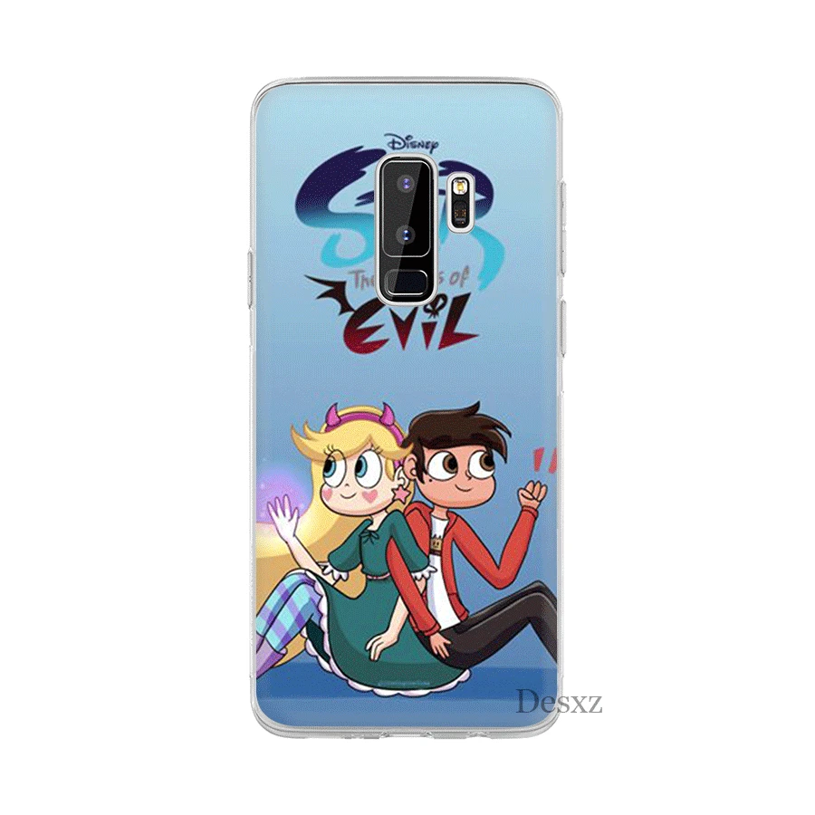 Чехол для телефона Star Vs The Force Of Evil чехол Samsung Galaxy S3 S4 S5 S6 S7 S8 S9 Edge Plus Note 8