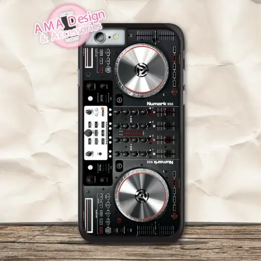 

DJ Mixer Turntable Protective Case For iPhone X Xs Max Xr 8 7 6 6s Plus 5 5s SE 5c 4 4s For iPod Touch