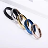 High quality 4mm Wholesale Simple Ring Fashion Rose Gold Ring Men's and Women's Exclusive Couple Wedding Ring ► Photo 2/6