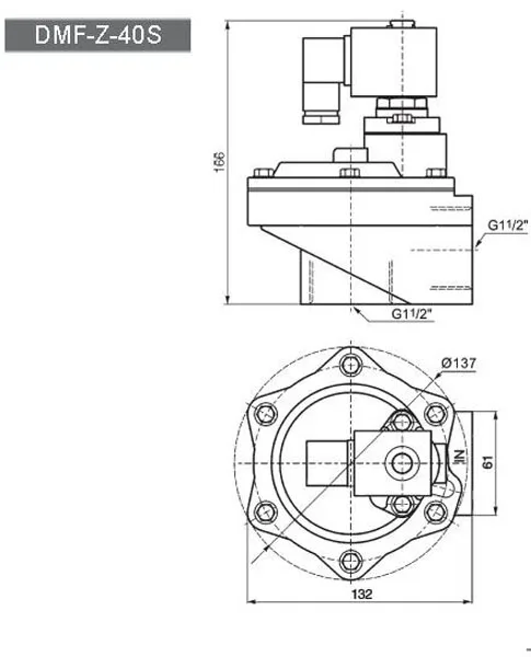 DMF-Z-40S DIMENSION