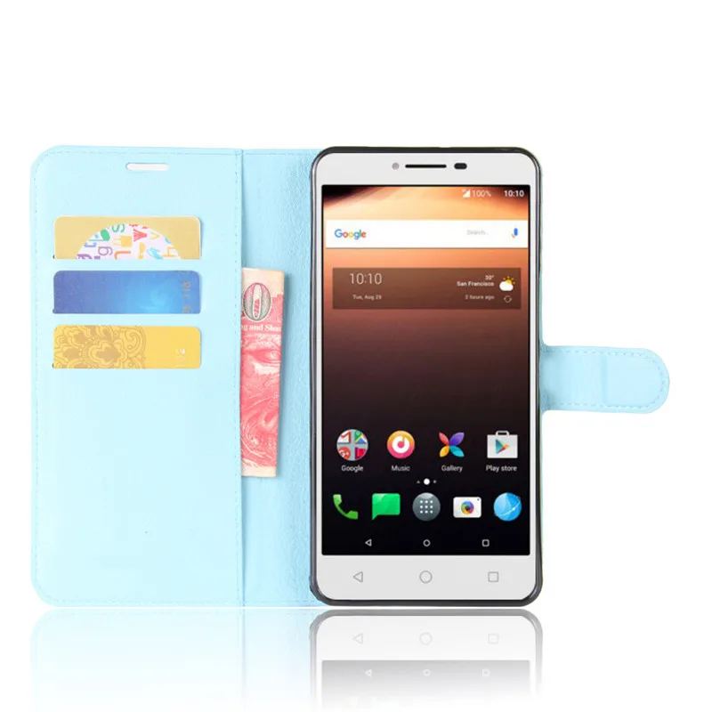 Alcatel A3 XL Case 6.0 Inch Alcatel A3 XL Cover Flip Luxury PU Leather Wallet Silicone Case For Alcatel A3 XL A3XL Phone Case (28)