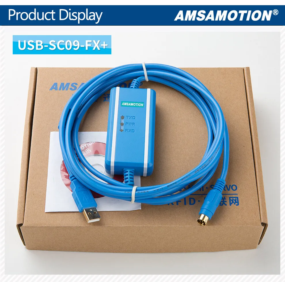 USB-SC09-FX для Mitsubishi PLC Кабель для программирования FX0N FX1N FX2N FX0S FX1S FX3U FX3G серии Связь кабель