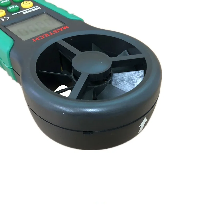 MASTECH MS6252B цифровой ветромер Скорость метр Объём воздуха окружающей среды Температура тестер влажности с USB Интерфейс