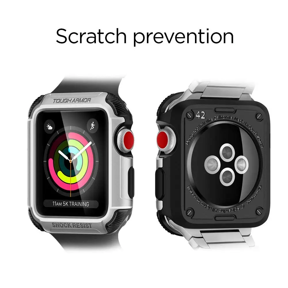 Чехол для Apple Watch, чехол Apple watch 5, 4, 44, m, 40 мм, iWatch 3, 2, 1, 42 мм, 38 мм, универсальный экран, защитный бампер, аксессуары для часов