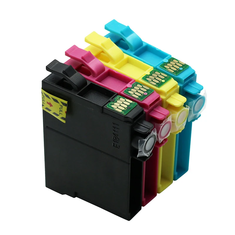 4 шт. Совместимость epson 196 197 T1971 картридж с чернилами для Epson wf2532 xp101 xp201 XP401 принтера