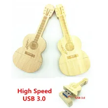 USB 3,0 guitar-shaped 128 GB pen drive деревянная гитара s модель usb флеш-накопитель карта памяти Флешка 128 GB 64 GB 8G 16 GB 32 GB подарок
