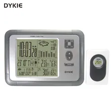 Wireless Weather Station with Digital Alarm Clock Barometer Indoor Outdoor Thermometer Hygrometer Sunrise Sunset Free Shipping Wireless Weather Station with Digital Alarm Clock Barometer Indoor Outdoor Thermometer Hygrometer Sunrise Sunset Free Shipping