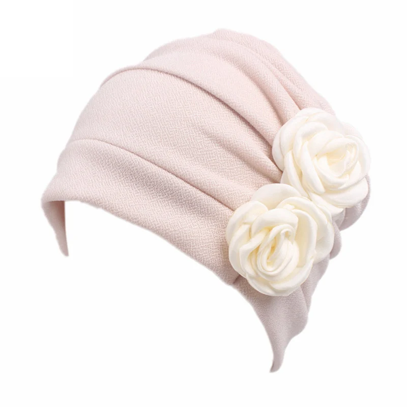 Женская большая Цветочная модель головной платок шапочка для химиотерапии в западном стиле с рюшами, химиотерапия шляпа, шапочка, шарф