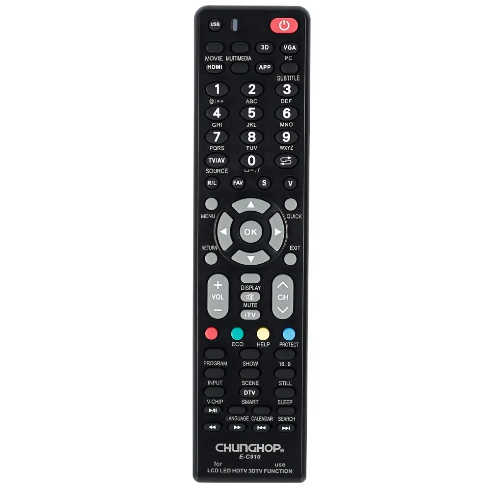 

for changhong tv remote control controller E-c910 RL57AX KPT7C RB67B RP57H RL58A RK60B RP57L RP67C KPT9A-4 KPT9B KPT9A-8 RL48B