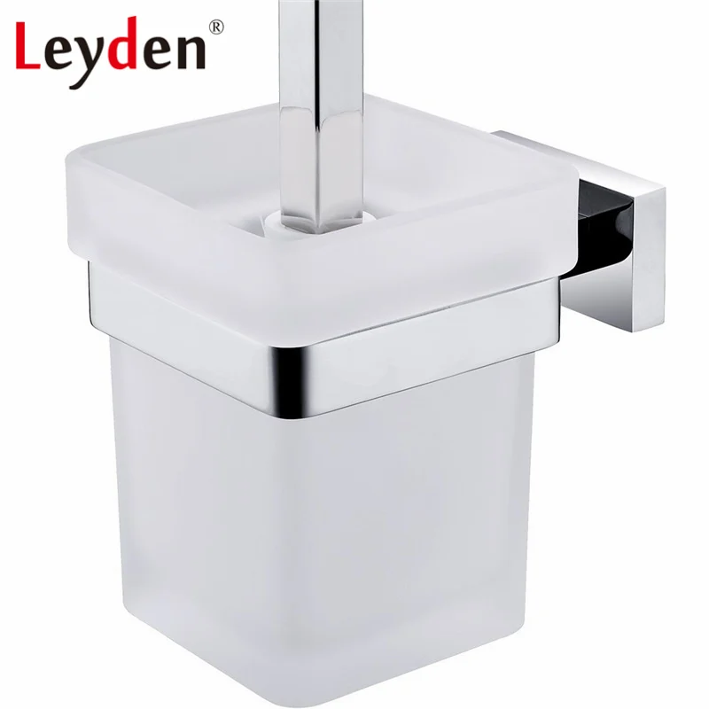 Leyden SUS 304 Stainless Steel Toilet Brush Holder WC Brush Holder Wall