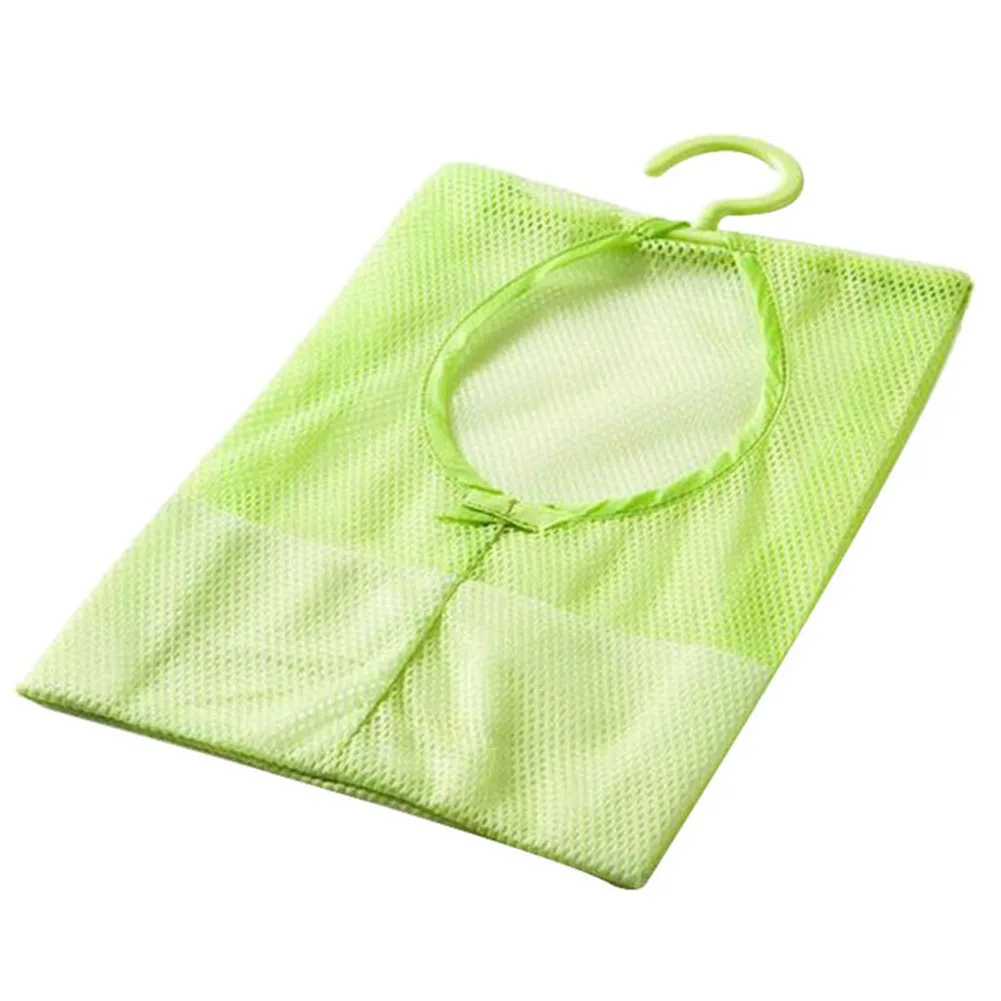 Многоцелевой подвесной сетчатый мешок для хранения носков нижнее белье чулки бюстгальтер нижнее белье LXY9 OC31 - Цвет: Green