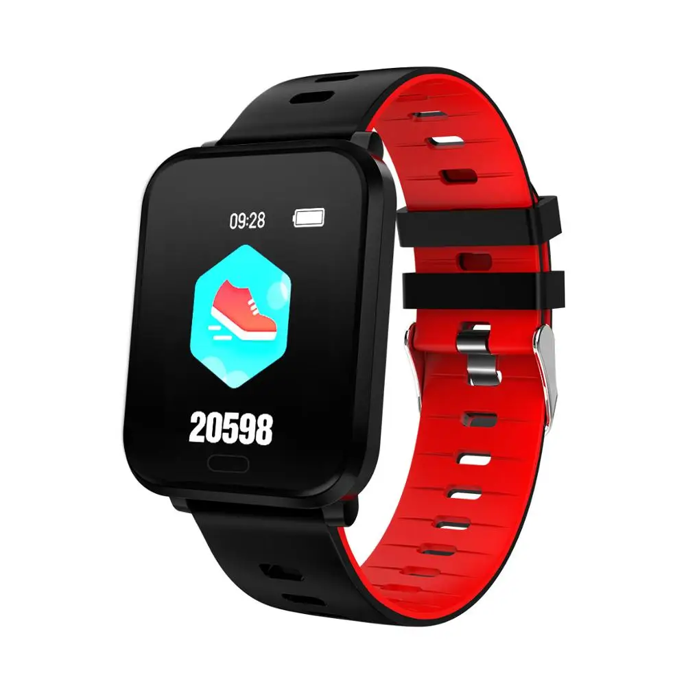 

2019 New K10 Smart Watch Sport IP68 Waterproof Smart Bracelet Heart Rate Blood Pressure Activity Fitness Tracker Watch 180mAh
