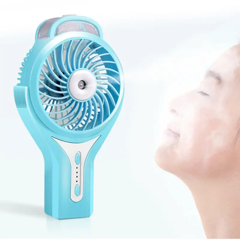 

Humidifier Misting USB Gudget Fan Handheld DC Brushless Cooling Portable Air Conditioner USB Rechargeable Home Office School
