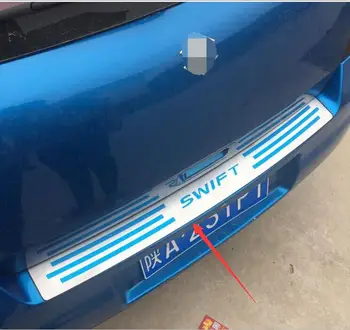 

Stainless Steel Rear bumper Protector Sill for 2005-2016 Suzuki Swift