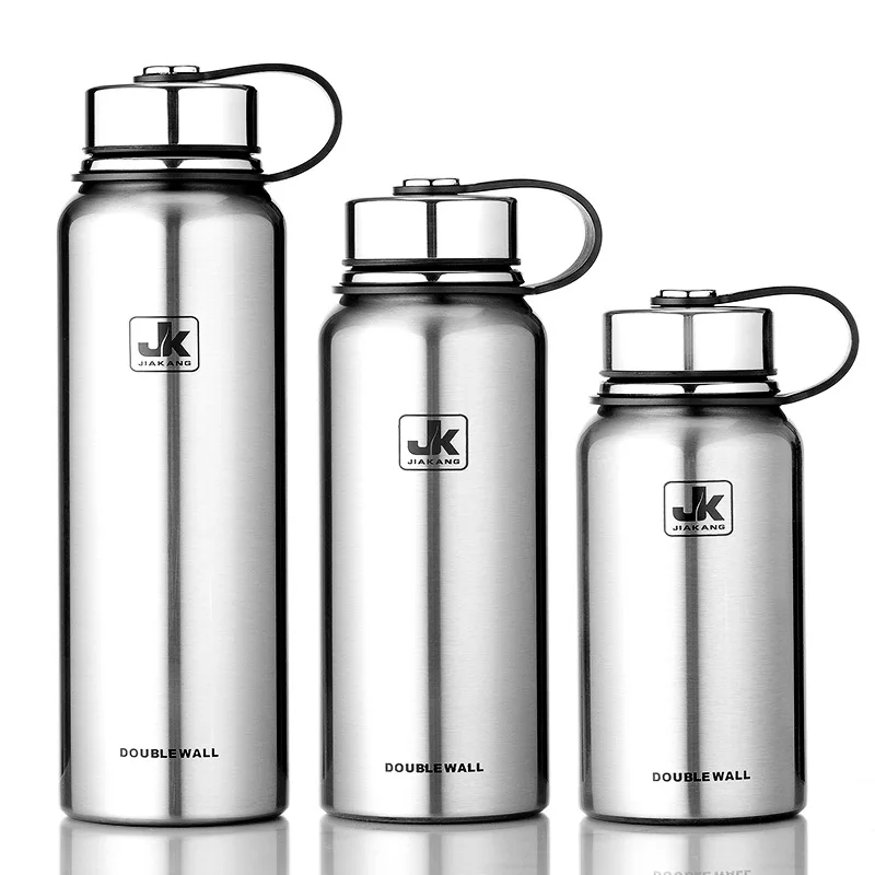

600/800/1100/1500ml Double Wall Thermos Cup Stainless Steel Vacuum Flask Insulation Bottle For Water Bottles Sports Shaker Mug