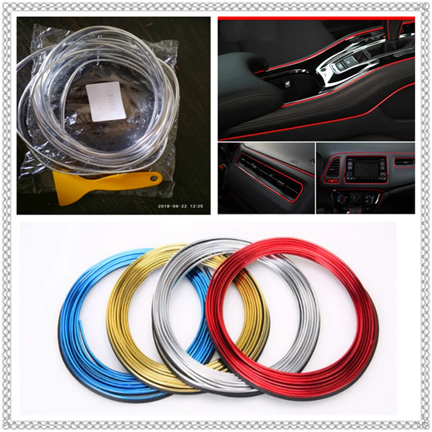 

Car interior Decoration thread Outlet sticker Insert Air Strip Accessories for BMW i8 Z4 X5 X4 X2 X3 M5 M2 X6 M6 640i 640d