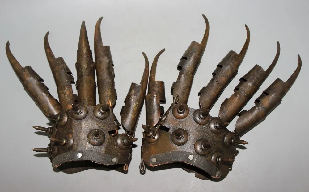 

eagle-hand glove protective antique Chinese handmade Old