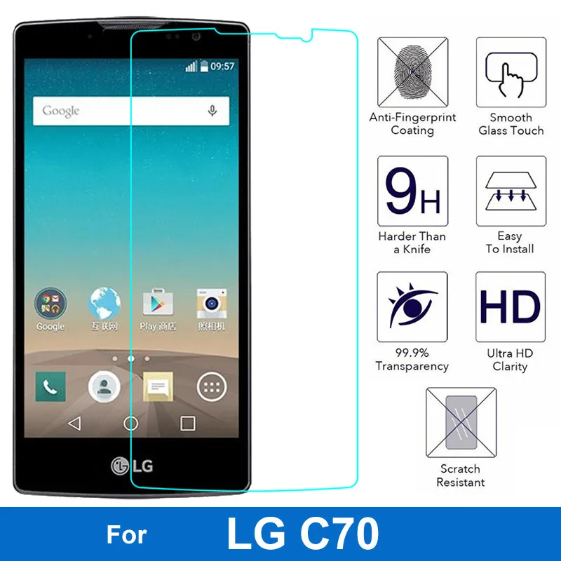 Дух. Премиум закаленное стекло для LG Spirit защитная пленка для LG H422 4G LTE H440Y H440 H420 H440N C70 чехол