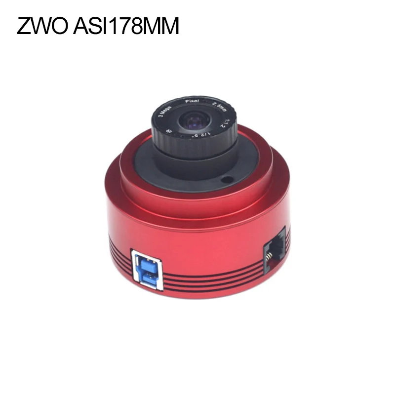 

ZWO ASI178MM Monochrome Astronomy Camera ASI Planetary Solar Lunar imaging / Guiding High Resolution High Speed USB3.0