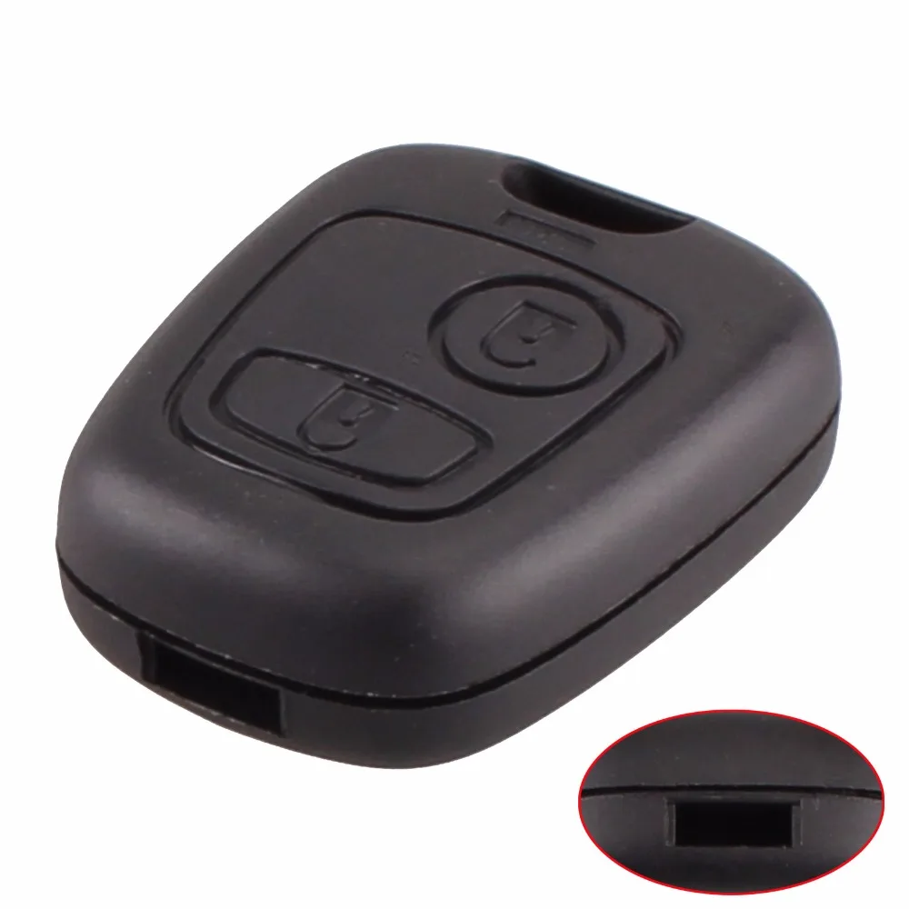 KEYYOU 10X для peugeot 307 107 207 407 без лезвия удаленный ключевой необработанный ключ