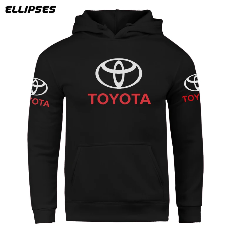 Новая модная спортивная одежда с логотипом Toyota толстовки для мужчин и женщин