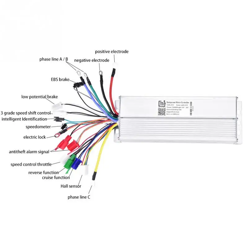 60 в 1500 Вт 18 трубка бесщеточный Электрический велосипед контроллер велосипеда мотор E-bike DIY преобразования части для электрический скутер