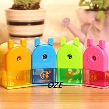 1 шт. Медведь Сердце печати руководство рабочего точилка для карандашей