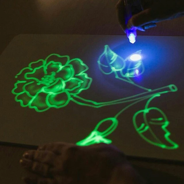 Writing Drawing Board Set Magic A5 Draw Light Russian Language Children Toy Gift Educational Kids With Night Noctilucent In Dark 5