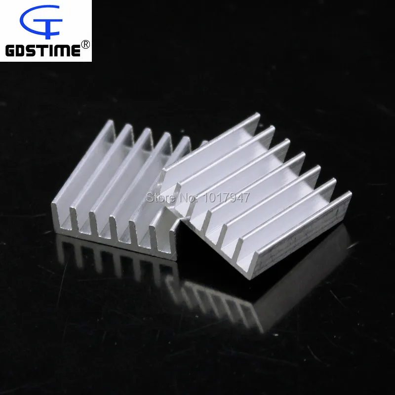 

30Pieces LOT Aluminum Heat Sink 20X20X6mm For Memory Chipset Cooler