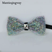 Mantieqingway 6 см полиэстер Банкетный пуплар модный бренд вечерние однотонный галстук-бабочка галстук для мужчин галстуки-бабочки