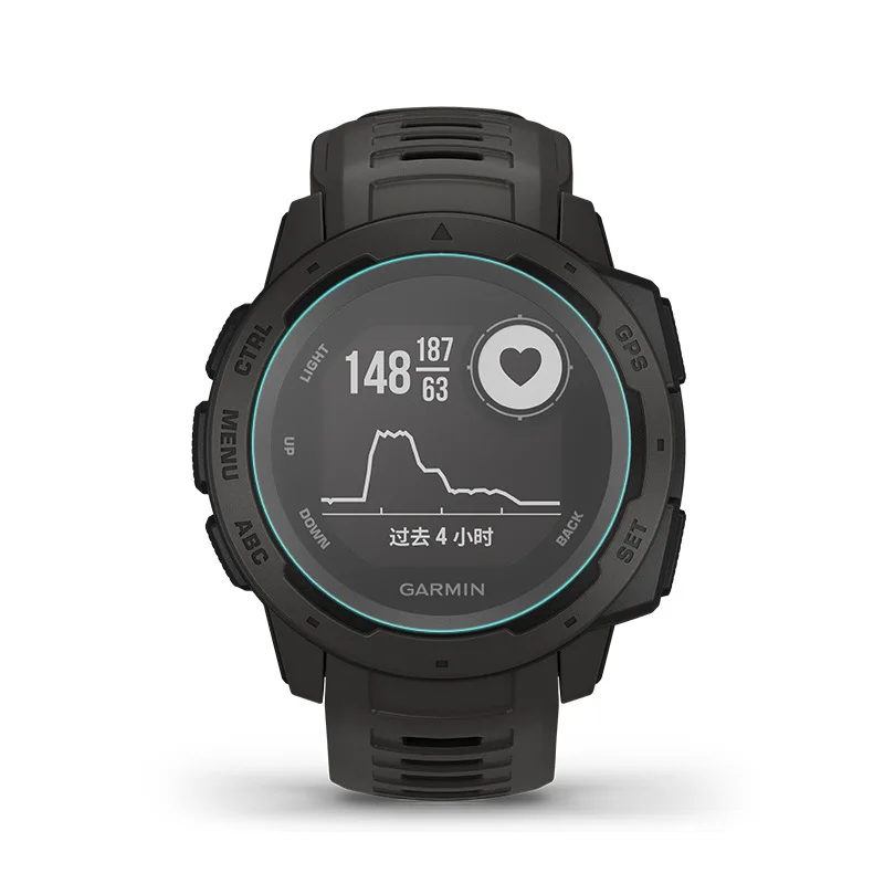 Закаленное стекло протектор экрана для Garmin Instinct gps Smartwatch защита экрана 0,3 мм 2.5D 9 H прозрачная пленка