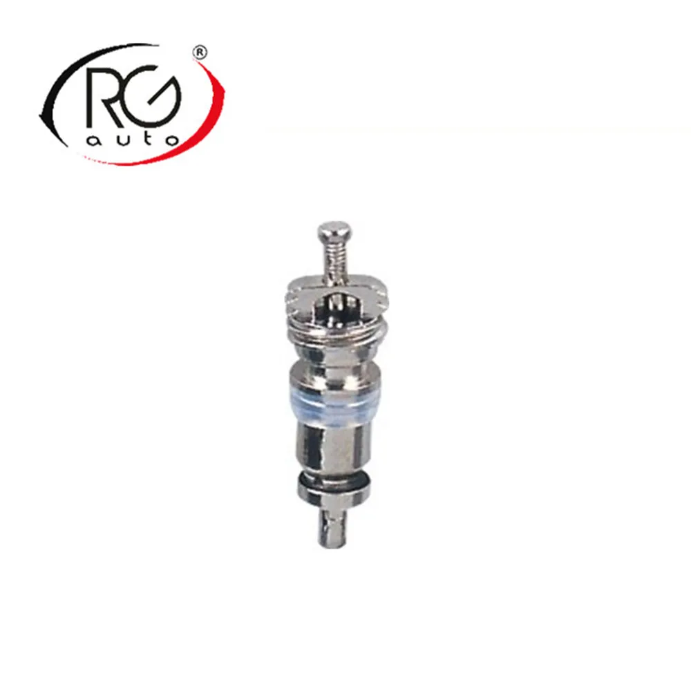 RGFROST Best 50pcs 5V1 18.5mm(0.73in) NBR Automotive Air-Conditioning Stem Valve Copper Core Black White Green