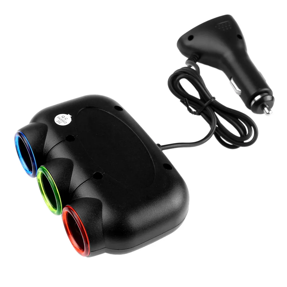 Car Cigarette lighter with 2 usb (2)