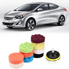 Vehemo Автомобильная губка для полировки полирующая пена 12 шт. 3 дюйма портативный автомобильный коврик комплект авто комплект для ваксации прочный