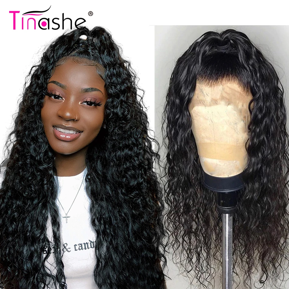 

Tinashe Hair Water Wave Wig 360 Lace Frontal Wig 180 250 Density Curly Human Hair Wig Remy Brazilian Lace Front Human Hair Wigs