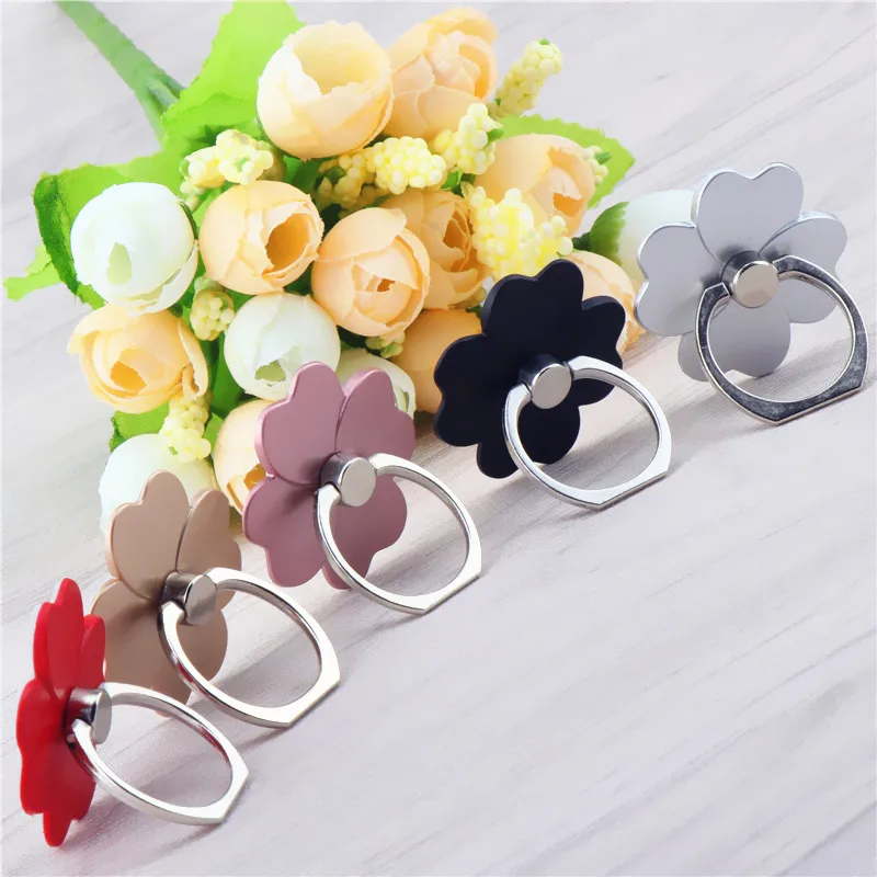 Universal Heart Flower Finger Ring Mobile Phone Stand 360 Degree flexible Bracket Smartphone Holder For iPhonexs Samsung Huawei Universal Heart Flower Finger Ring Mobile Phone Stand 360 Degree flexible Bracket Smartphone Holder For iPhonexs Samsung Huawei