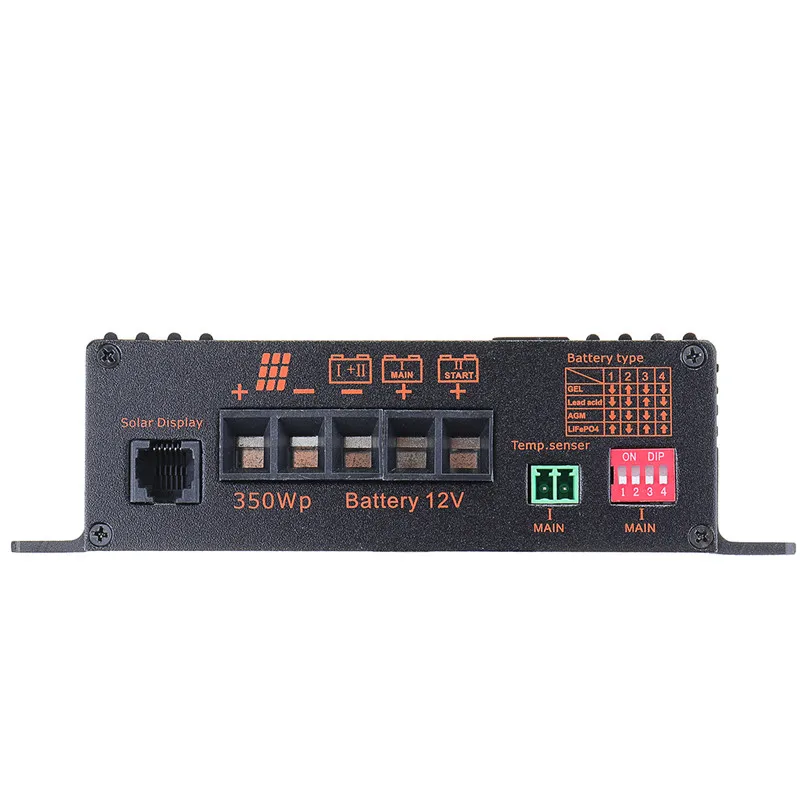 MPPT5025A DUO MPPT 25A 12V контроллер солнечного заряда с ЖК солнечным регулятором для