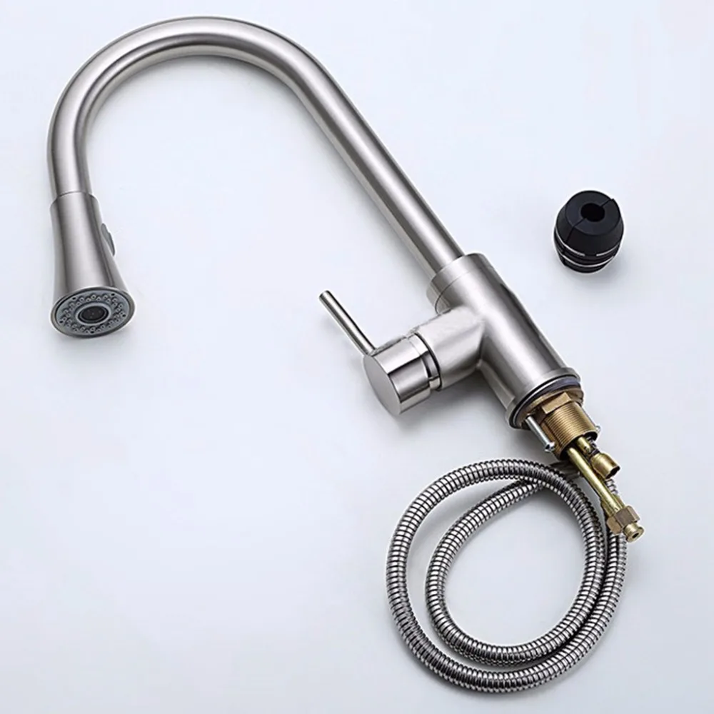 Faucet Aerator Stainless Steel Faucet Aerator Tool Kitchen Faucet Pull Out Sprayer Single Hole Swivel Sink Mixer Tap L626 Faucet Aerator Stainless Steel Faucet Aerator Tool Kitchen Faucet Pull Out Sprayer Single Hole Swivel Sink Mixer Tap L626