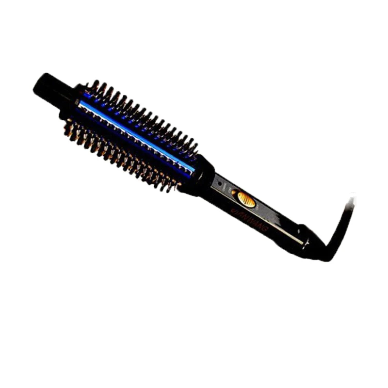 Hair Straightener Roller Comb Hair Electric Brush Irons Hair Brush Comb Electric Ceramic Curling