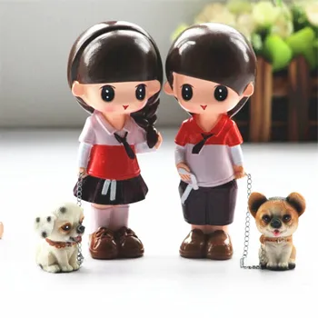 

Creative Lovely Cartoon Girl Piggy Bank Home Decor Ornaments Coin Saving Money Safe Box Figurines For Children Kid Gift