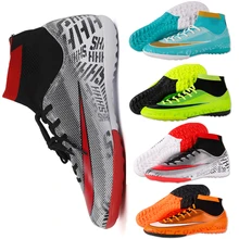 Детские футбольные бутсы для мальчиков и девочек; TF/FG; футбольные бутсы; спортивные кроссовки для детей; EU32-40