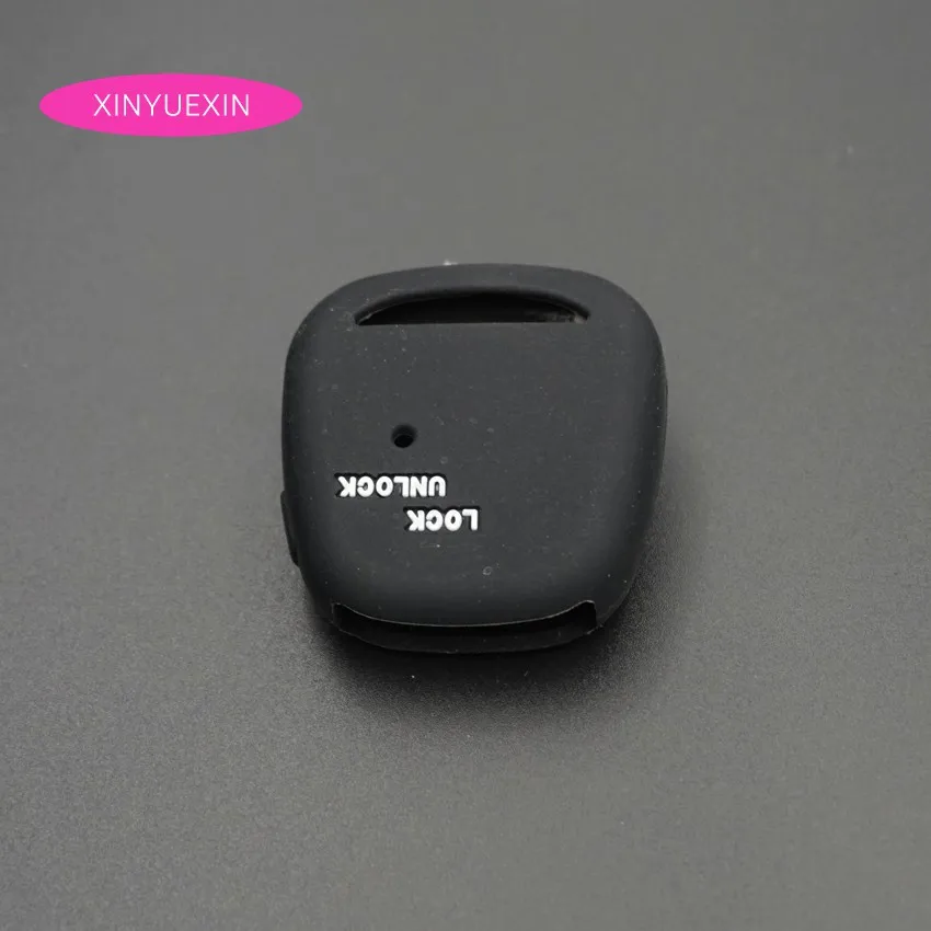 Xinyuexin Silicone Car Key Cover Fob Case for TOYOTA Altezza Wish Carina One Button on Side Remote Key Car Styling Xinyuexin Silicone Car Key Cover Fob Case for TOYOTA Altezza Wish Carina One Button on Side Remote Key Car Styling