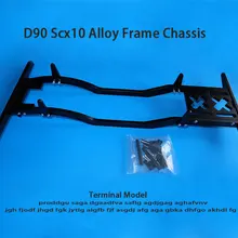 Сплав высокое качество рама шасси для 1/10 RC защитник D90 scx10 рок гусеничный спорщик джип