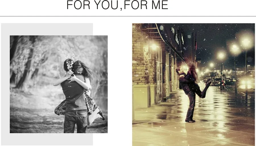 for you for me