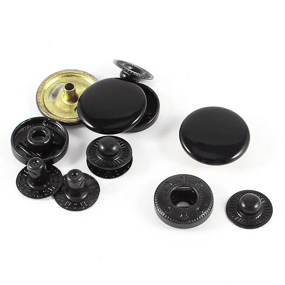 Новые защелки крепежные кнопки попперы Швейные кожаные пуговицы 17 мм 3 комплекта
